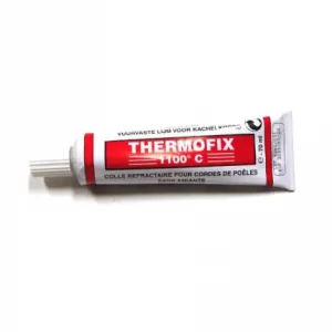 Thermofix vuurvaste lijm voor kachelkoord 1100°C 70ML wit