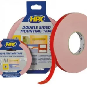HPX Spiegel Bevestiging Tape 19MM 5M Wit