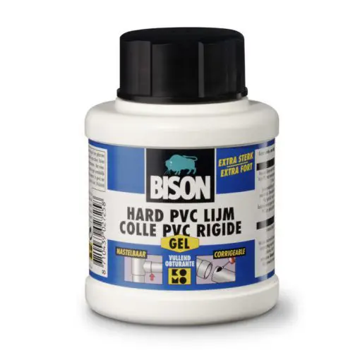 Bison Gel hard pvc-lijm 250 ml