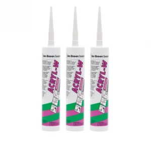 Acrylaatkit Zwaluw Den Braven Acryl-W grijs 310ML koker