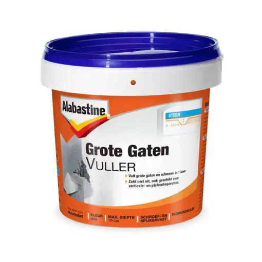 Alabastine Grote Gaten Vuller 1L pot