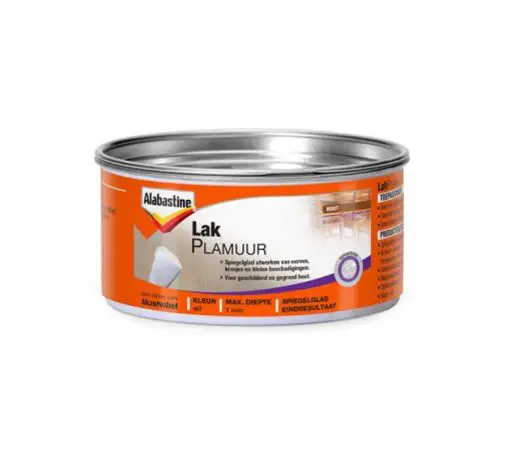 Alabastine lakplamuur 400 gram blik