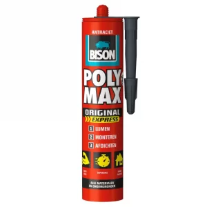 Bison Poly Max Express antraciet 425 gram