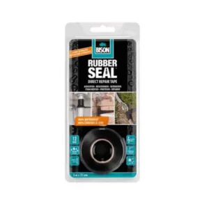 Bison Rubber Seal tape 7.5 cm rol 5 meter