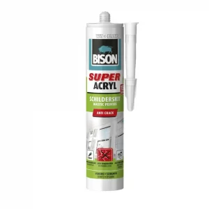 Bison Super Acrylaat schilderskit wit 300 ML