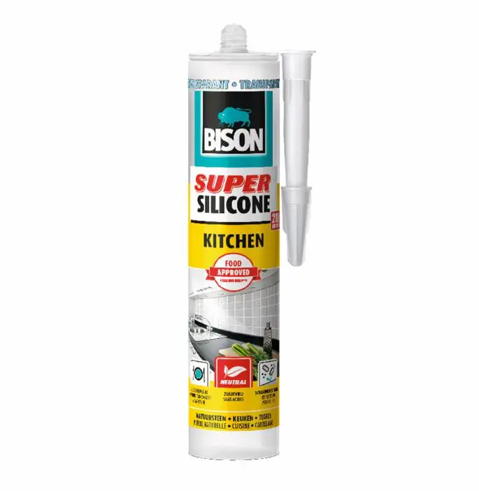 Bison Super Silicone Kitchen transparant 300 ML