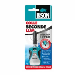 Bison secondelijm Tipper vloeibaar 3 gram
