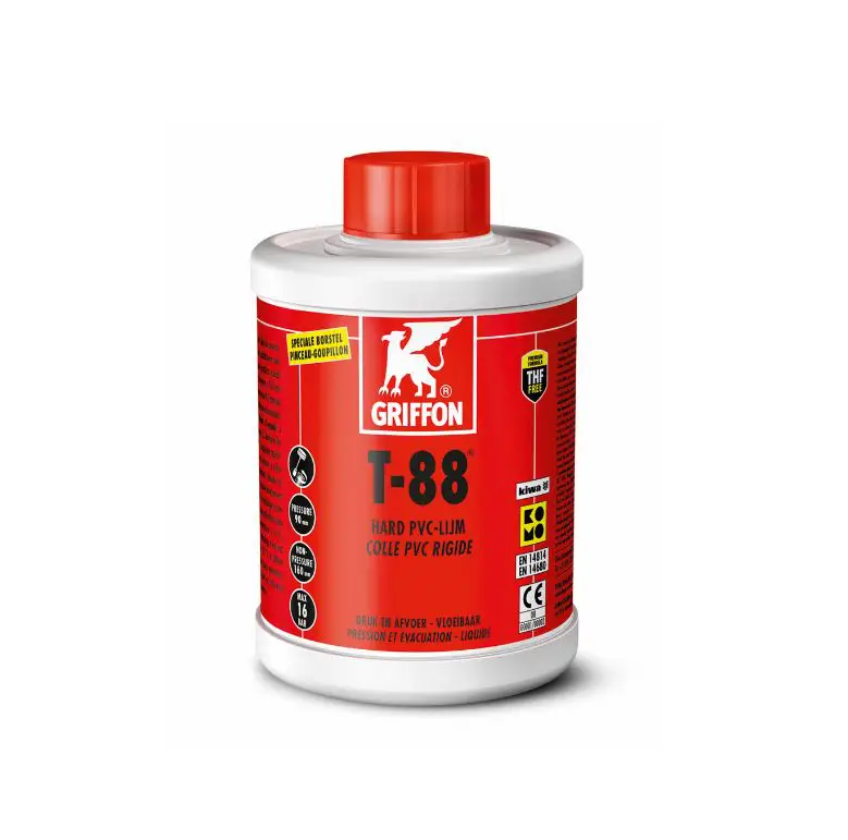 Griffon T-88 hard PVC-lijm 1 liter