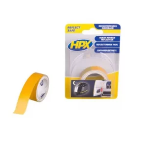 HPX reflecterende tape geel 19mm x 1.5m