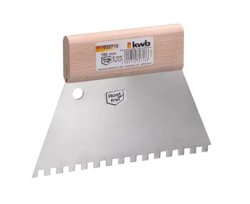 KWB lijmkam RVS 180mm 6 mm 03271