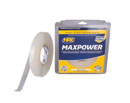 HPX Max Power transparant 19mm x 16.5 meter