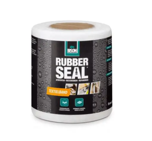 Bison Rubber Seal Textielband