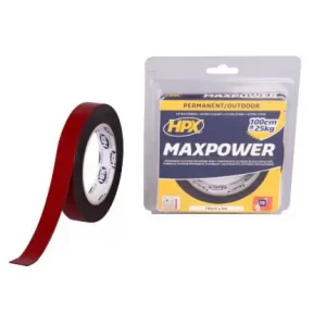 HPX Max Power zwart 19mm x 5 meter