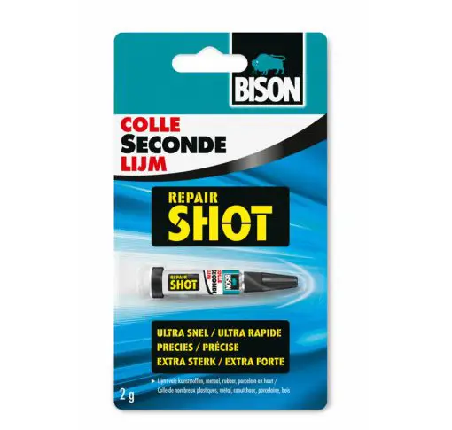 Bison secondelijm repair shot 2 gram