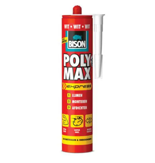 Bison Poly Max Express wit 425 gram
